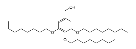 (3,4,5-trioctoxyphenyl)methanol结构式
