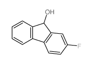 2-fluoro-9H-fluoren-9-ol结构式