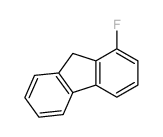 1-fluoro-9H-fluorene结构式