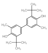 3,3-ditert-butyl-5,5-dimethyl[1,1-biphenyl]-4,4-diol结构式