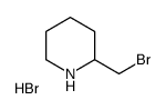 2-(BROMOMETHYL)PIPERIDINE HYDROBROMIDE结构式