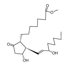 PROSTAGLANDIN E1 METHYL ESTER结构式