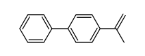 4-(prop-1-en-2-yl)-1,1'-biphenyl结构式