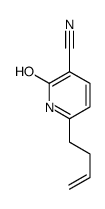 6-but-3-enyl-2-oxo-1H-pyridine-3-carbonitrile结构式