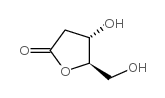 D-(+)-核糖酸-gamma-内酯结构式
