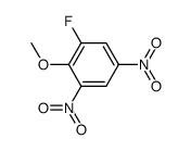 2-Fluoro-4,6-dinitroanisole结构式