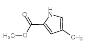 4-甲基吡咯-2-羧酸甲酯结构式