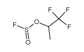 trifluoroisopropyl fluorosulfite结构式