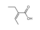 2-ethyl-cis-crotonic acid结构式