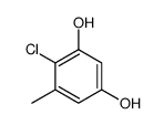 1,3-Benzenediol,4-chloro-5-methyl-结构式