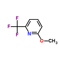 2-甲氧基-6-三氟甲基吡啶结构式