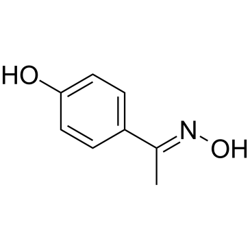 4-羟基苯乙酮肟结构式