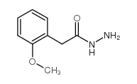 2-METHOXY-BENZENEACETIC ACID HYDRAZIDE结构式