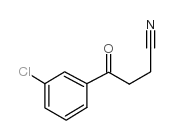 4-(3-CHLOROPHENYL)-4-OXOBUTYRONITRILE结构式