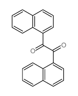 Ethanedione,di-1-naphthalenyl-结构式