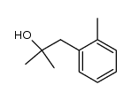 2-methyl-1-(2-methyl)phenylpropan-2-ol结构式