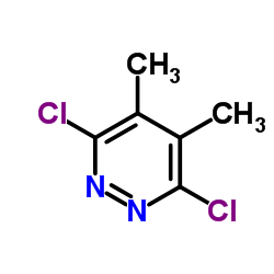 3,6-二氯-4,5-二甲基哒嗪结构式