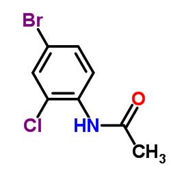4-溴-2-氯乙酰苯胺结构式