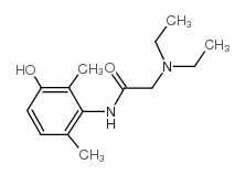3'-hydroxy Lidocaine结构式