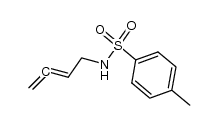 N-(buta-2,3-dien-1-yl)-4-methylbenzenesulfonamide结构式