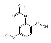 N-(2,5-二甲氧基苯基)乙酰胺结构式
