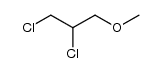 1,2-Dichlor-3-methoxy-propane结构式