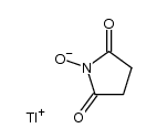 N-Hydroxysuccinimid-thallium(I)-Salz结构式