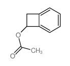 8-bicyclo[4.2.0]octa-1,3,5-trienyl acetate结构式