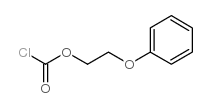 2-苯氧基乙基氯甲酸酯结构式
