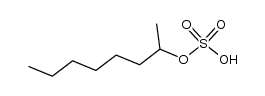 rac-2-octyl sulfate结构式