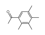 1-(2,3,4,5-tetramethylphenyl)ethanone结构式