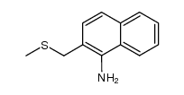 1-amino-2-(methylthiomethyl)naphthalene结构式