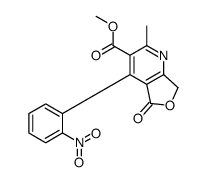 羟基脱氢硝苯地平内酯结构式