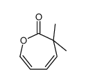 3,3-dimethyloxepin-2-one结构式