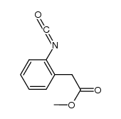 methyl 2-(isocyanatophenyl)acetate结构式
