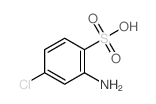1-氨基-3-氯苯-6-磺酸结构式