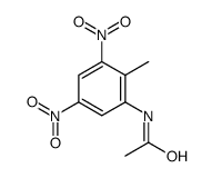 N-ACETYL-2-METHYL-3,5-DINITROANILINE结构式