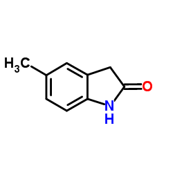 5-甲基-2-吲哚酮结构式