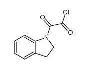 2-(2,3-dihydro-1H-indol-1-yl)glyoxyloyl chloride结构式