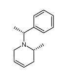 2R-(+)-4,5-didehydro-N-[(R)-α-methylbenzyl]-2-methyl-piperidine结构式