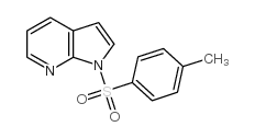 1-(Toluene-4-sulfonyl)-1H-pyrrolo[2,3-b]pyridine结构式