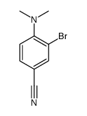 3-bromo-4-(dimethylamino)benzonitrile结构式