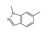 1,6-Dimethyl-1H-indazole结构式