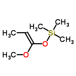 1-甲氧基-1-三甲基硅基丙烯结构式