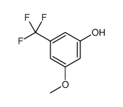 3-甲氧基-5-三氟甲基苯酚结构式
