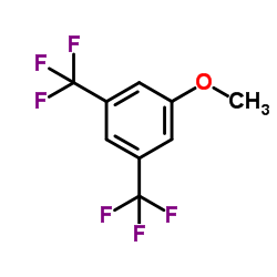 3,5-二(三氟甲基)苯甲醚结构式