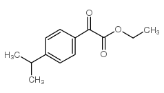 4-异-丙基苯甲酰基甲酸乙酯结构式
