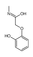 2-(2-hydroxyphenoxy)-N-methylacetamide结构式