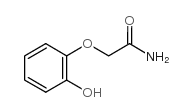 (2-hydroxyphenoxy)acetamide结构式