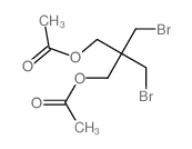 1,3-Propanediol,2,2-bis(bromomethyl)-, 1,3-diacetate结构式